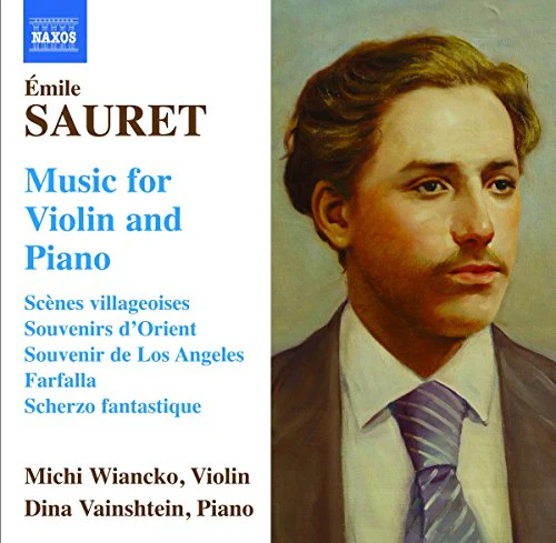 Sauret: Music For Violin & Piano / Wiancko, Vainshtein - Image 2