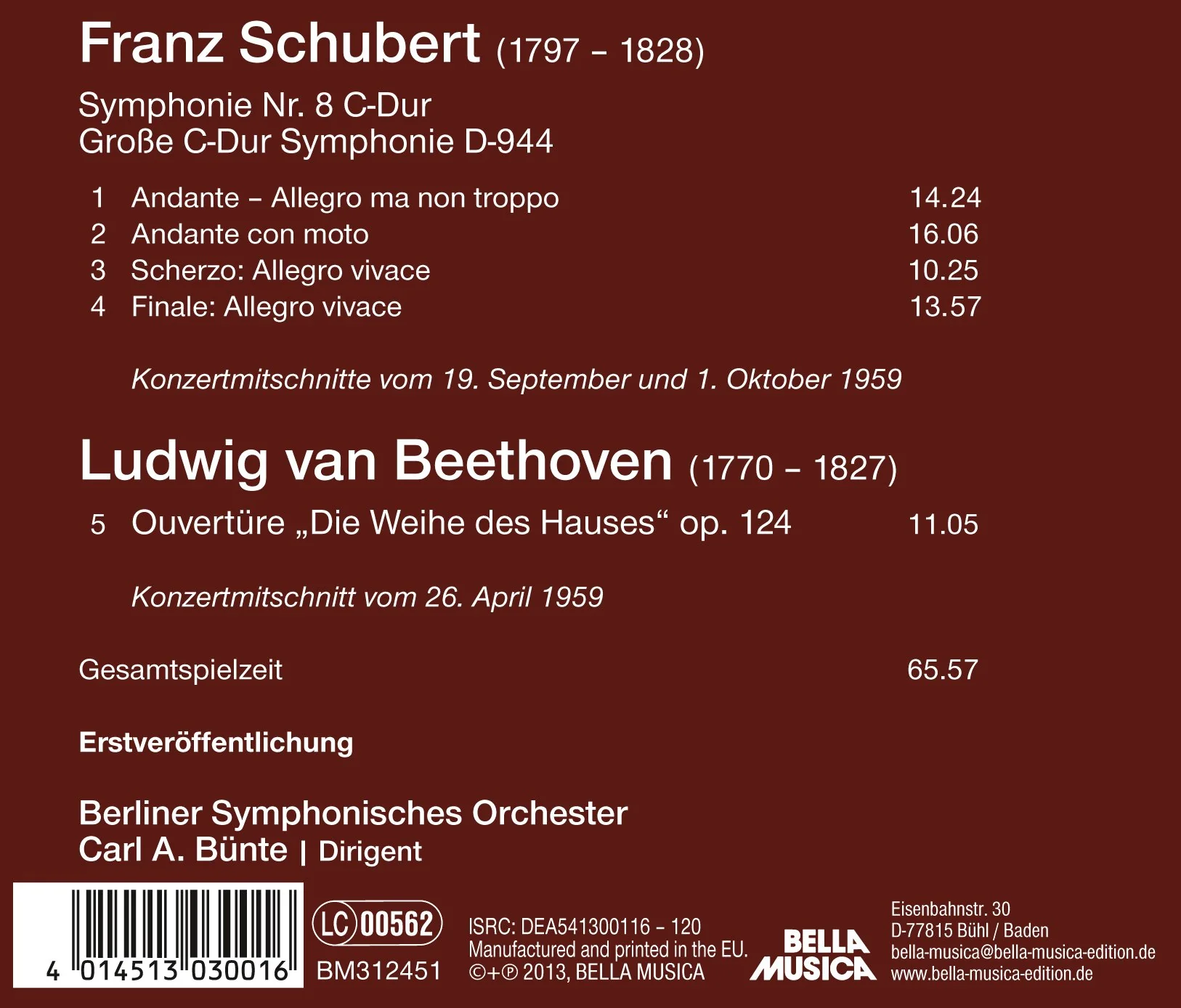 SCHUBERT & BEETHOVEN - Image 2
