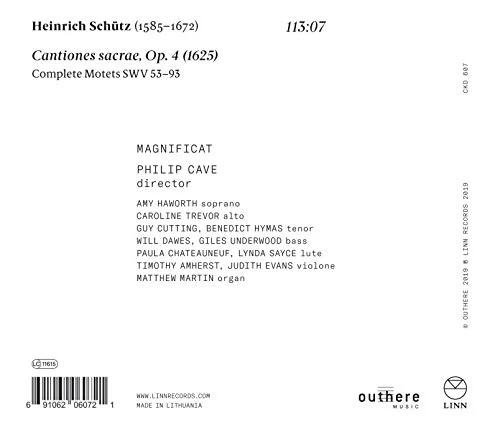Schutz: Cantiones Sacrae / Magnificat - Image 2