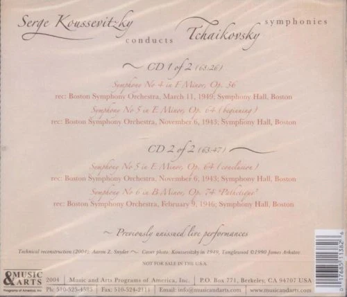 SERGE KOUSSEVITZKY CONDUCTS TC - Image 2