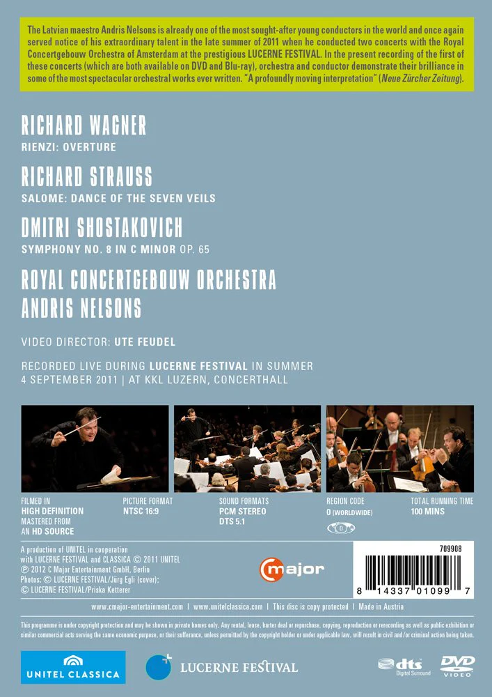 Shostakovich: Symphony No 8 / Andris Nelsons, Royal Concertgebouw Orchestra - Image 2