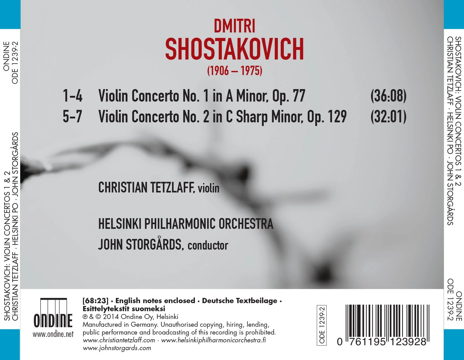 Shostakovich: Violin Concertos 1 & 2 - Image 2