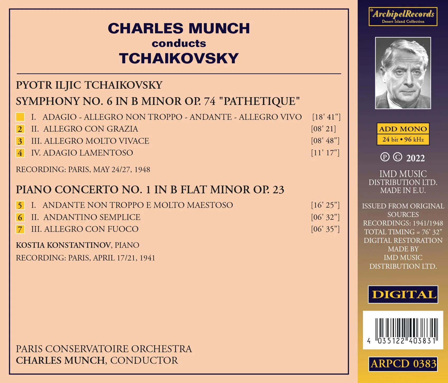 SINFONIE NO. 6, KLAVIERKONZERT - Image 2