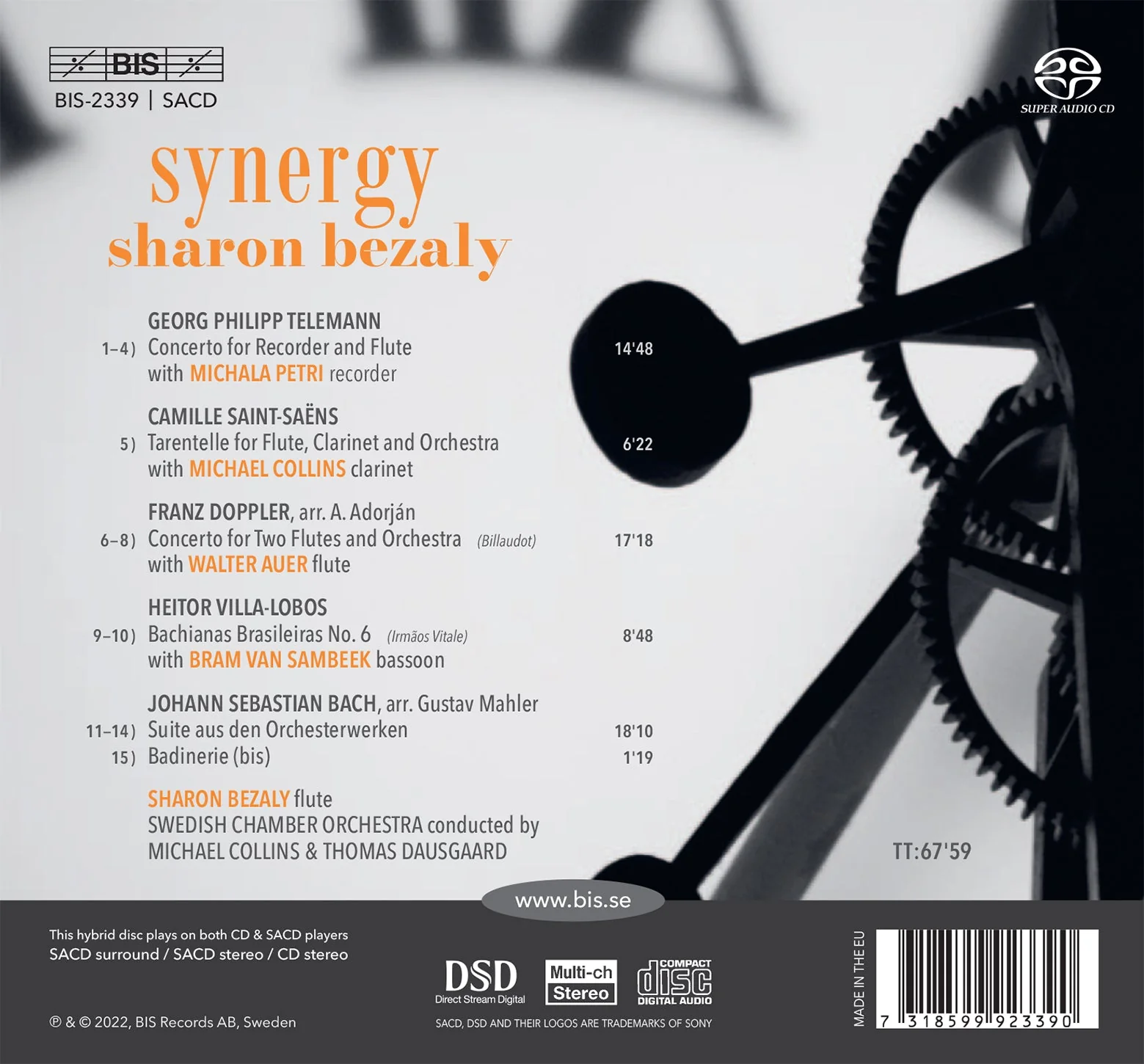Synergy / Sharon Bezaly, Swedish Chamber Orchestra - Image 2