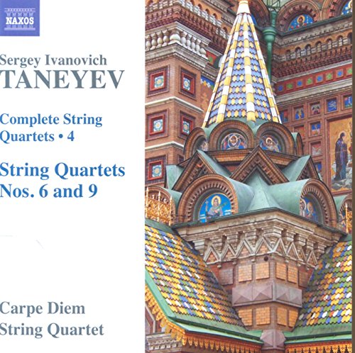 Taneyev: Complete String Quartets, Vol 4 - String Quartets Nos 6 & 9 - Image 2