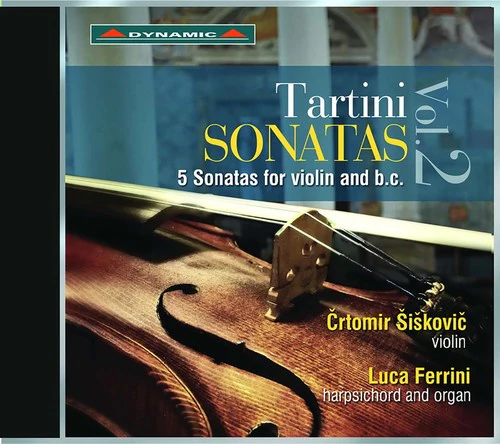 Tartini Sonatas, Vol. 2: 5 Sonatas for Violin and B.C. / Siskovic, Ferrini