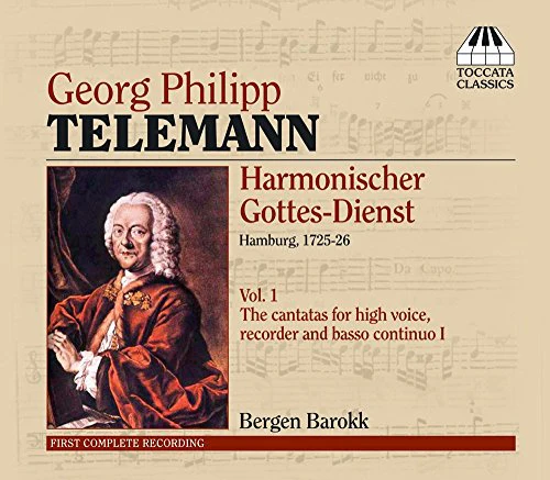 Telemann: Harmonischer Gottes-Dienst Vol 1 / Bergen Barokk - Image 2