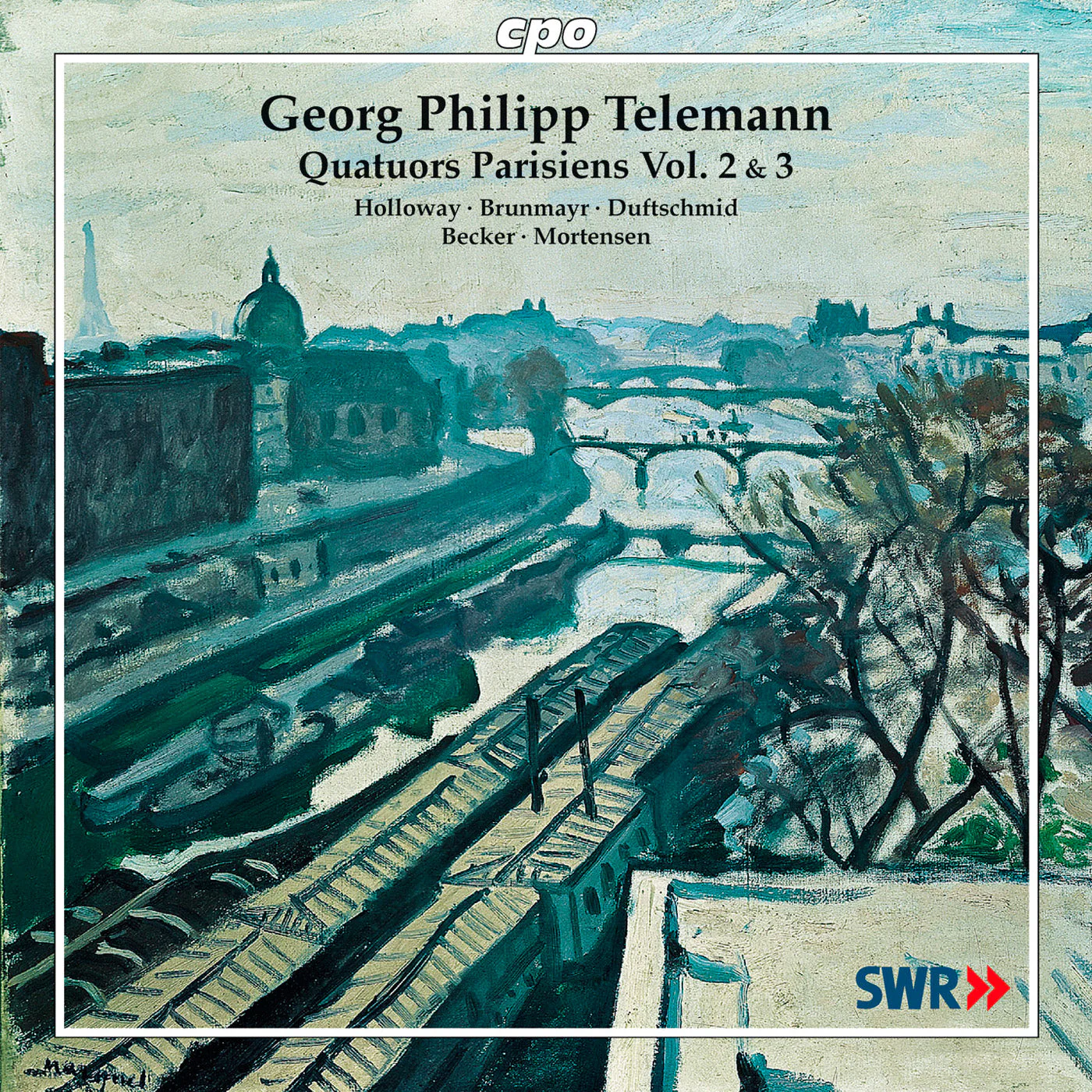 Telemann: Quatuors Parisiens, Vols. 2-3 / Holloway, Duftschmid, Becker, Mortensen - Image 2