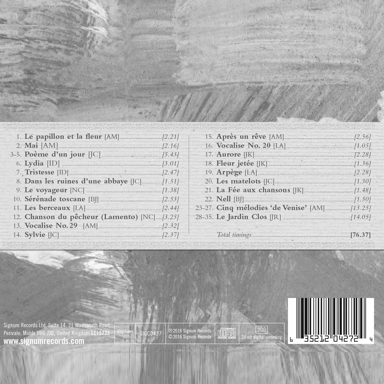 The Complete Songs of Faure, Vol. 1 - Image 2