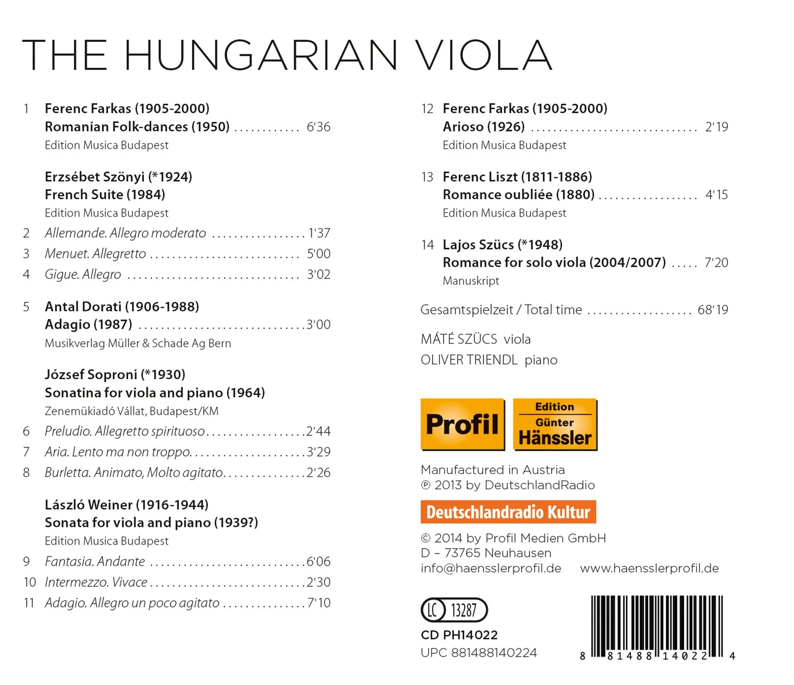 The Hungarian Viola - Image 2