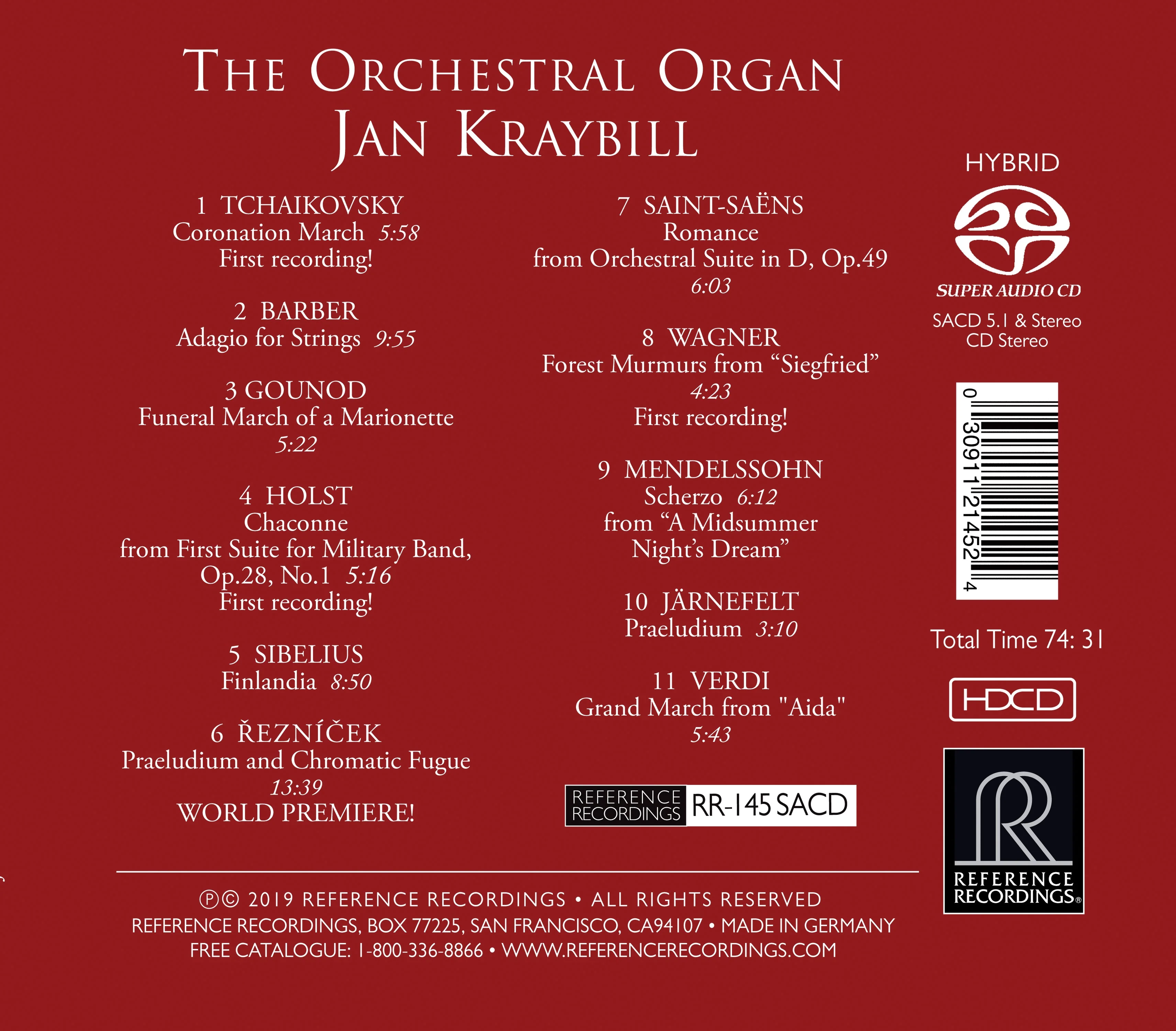 The Orchestral Organ / Jan Kraybill - Image 2