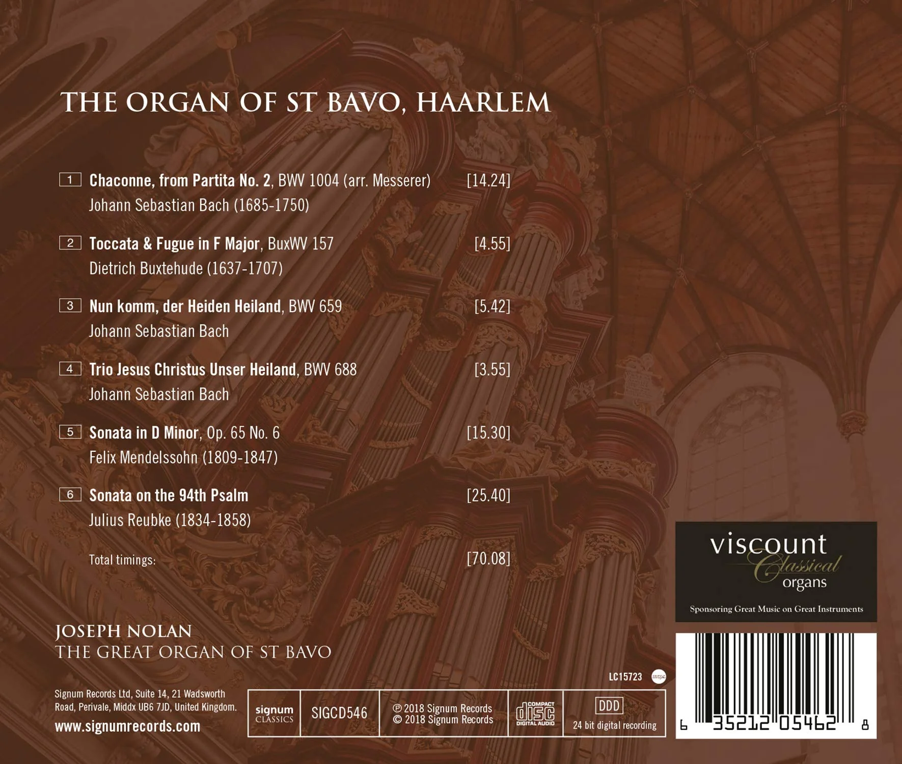 The Organ of St. Bavo, Haarlem / Nolan - Image 2