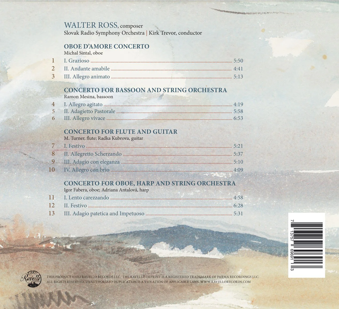 Through The Reeds: Woodwind Concerti of Walter Ross - Image 2