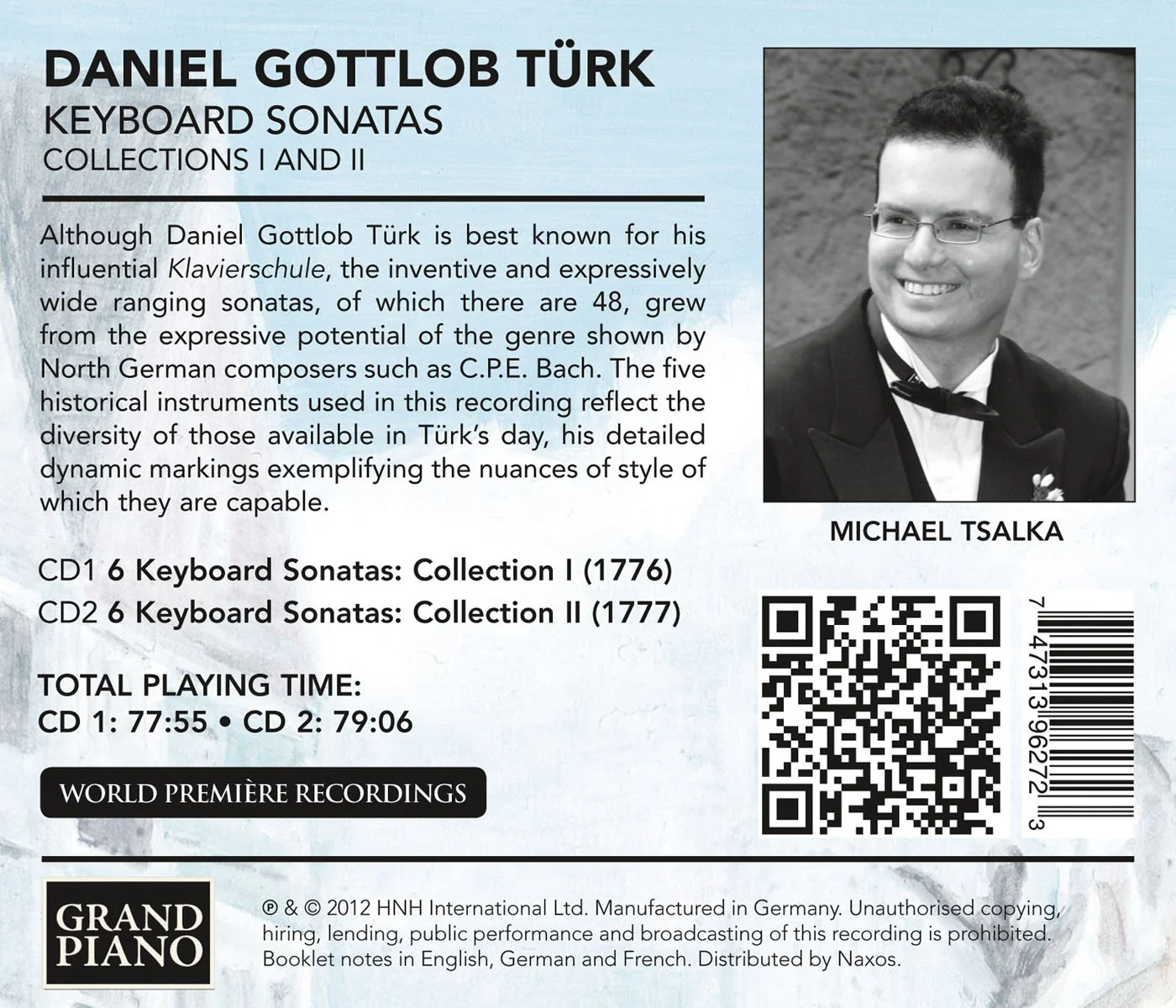 Turk: Keyboard Sonatas Collection 1 & 2 - Image 2