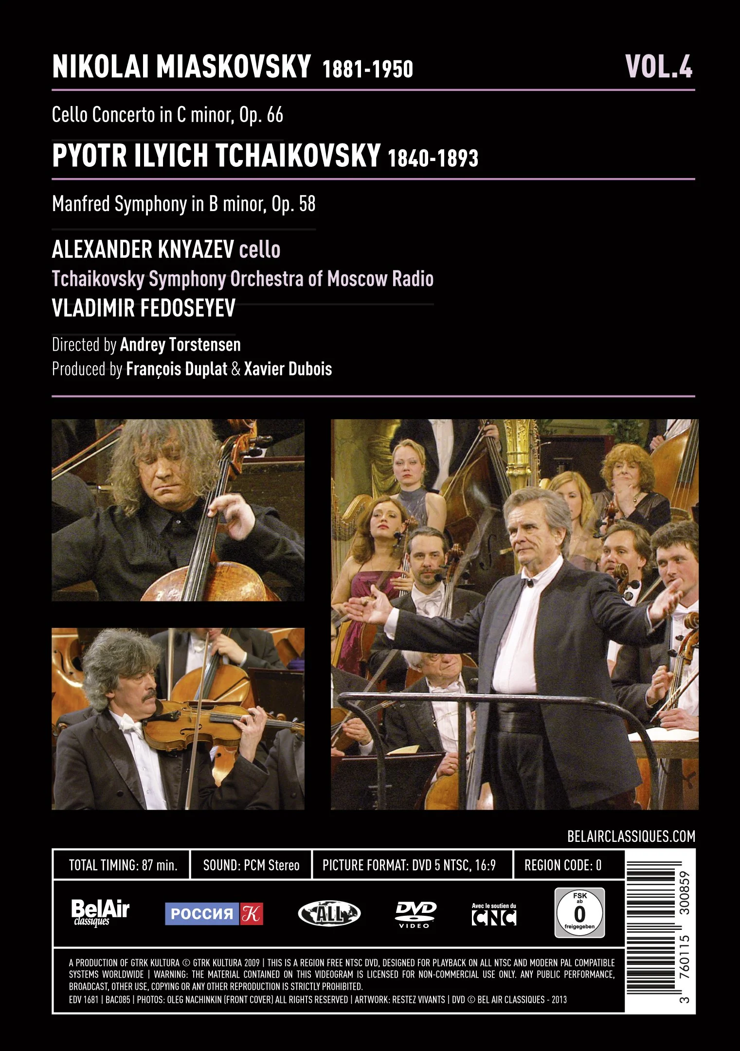 V 4: MIASKOVKY & TCHAIKOVSKY - Image 2