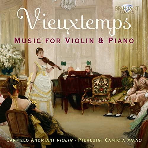 Vieuxtemps: Music for Violin & Piano / Andriani, Camicia - Image 2