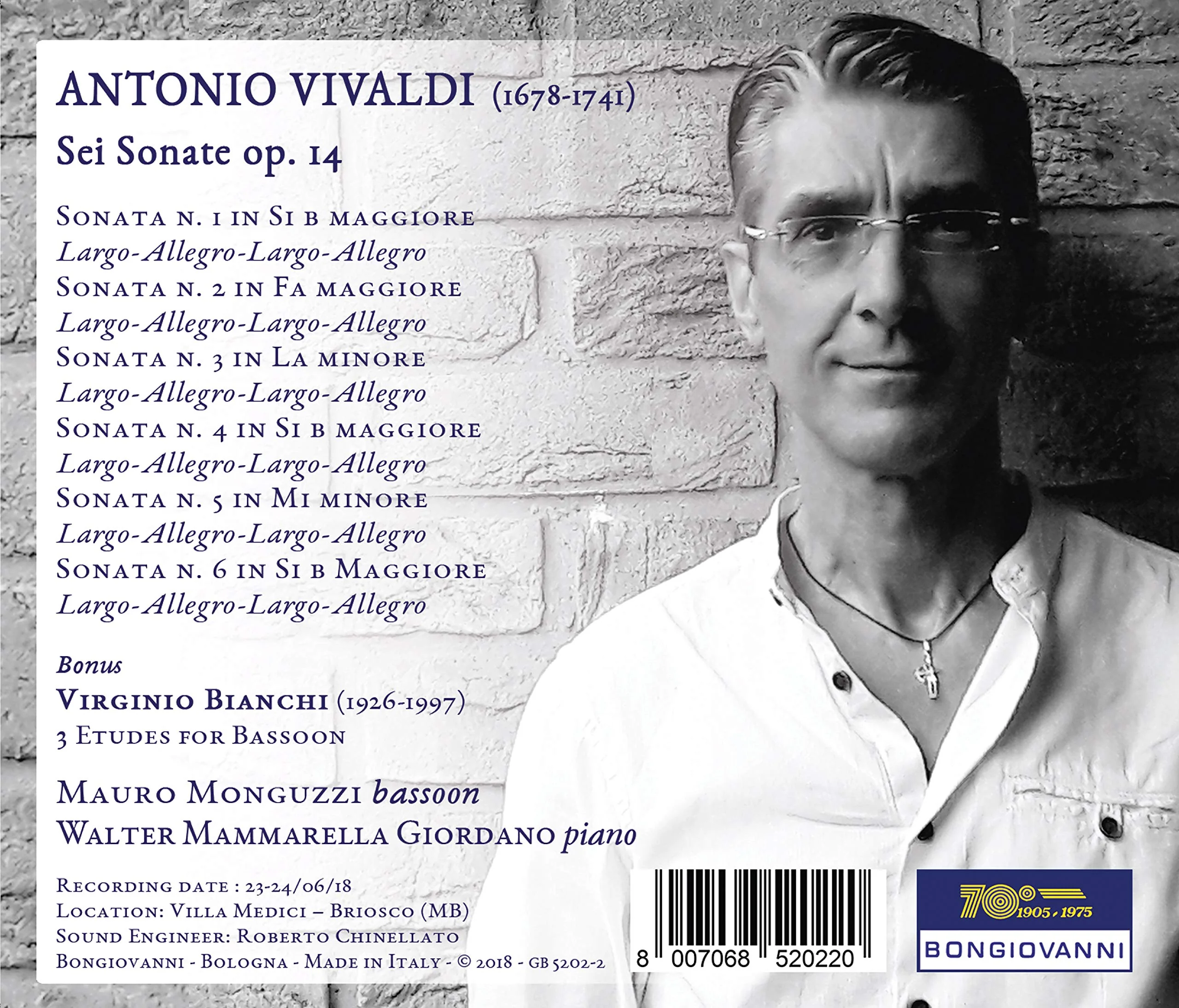 Vivaldi: 6 Sonate, Op. 14 - Image 2