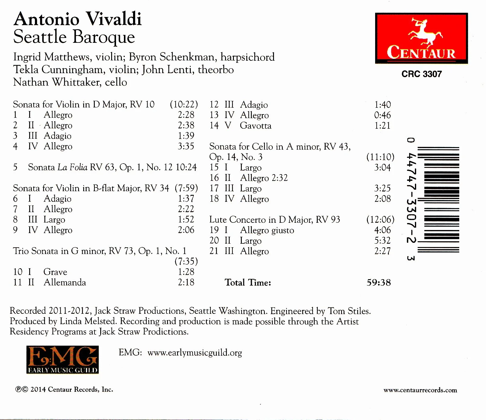 Vivaldi: Chamber Works - Image 2