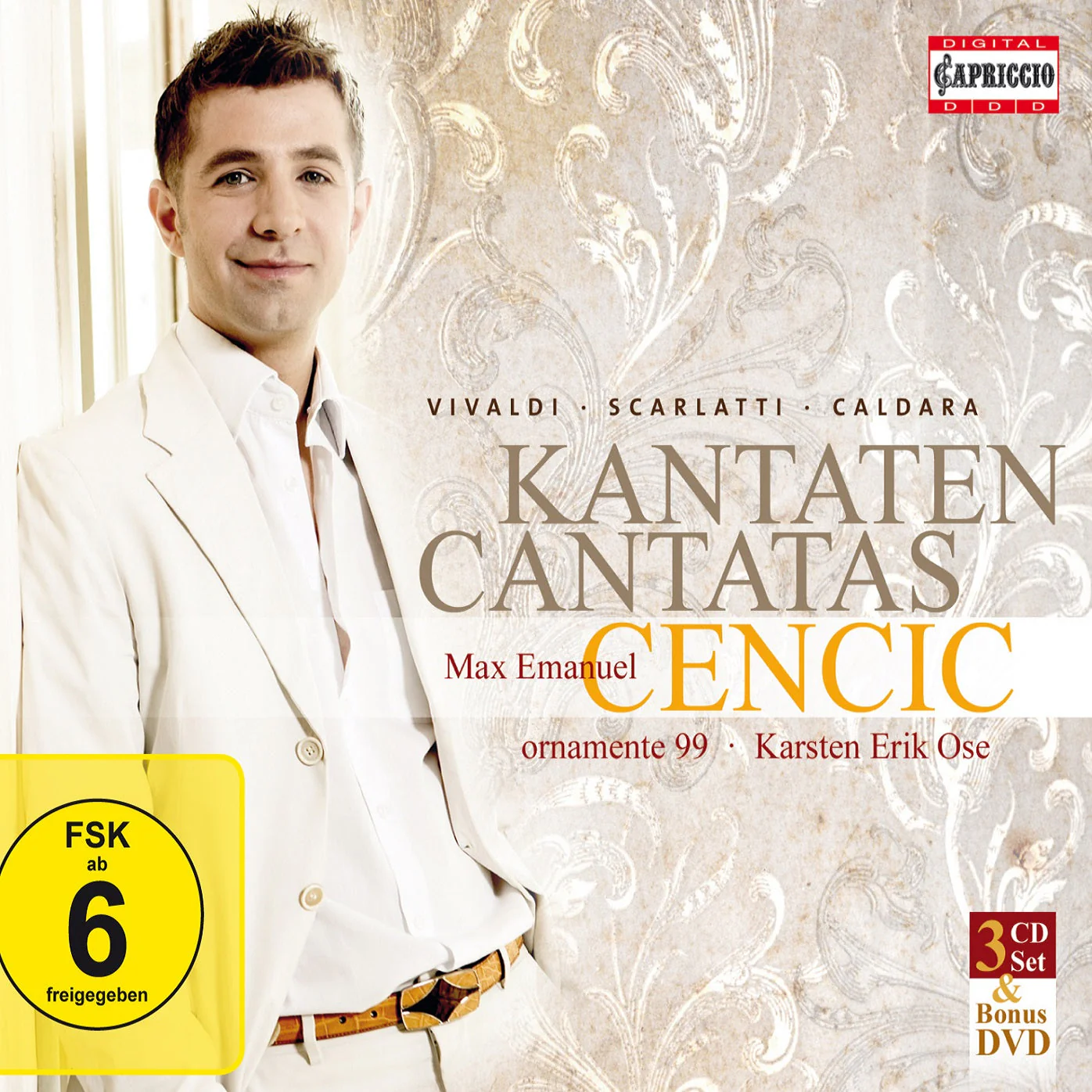 Vivaldi, Scarlatti, Caldara: Cantatas / Ose, Cencic, Ornamente 99 - Image 2