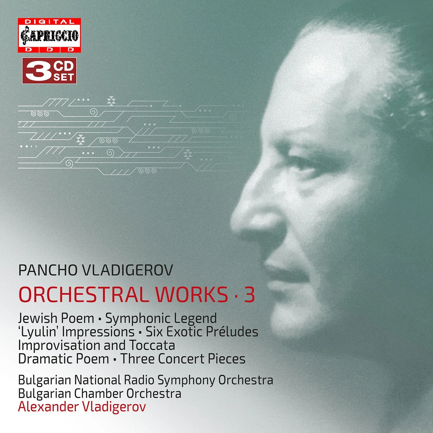 Vladigerov: Orchestral Works, Vol. 3 / Vladigerov, Bulgarian Chamber Orchestra, Bulgarian National RSO - Image 2