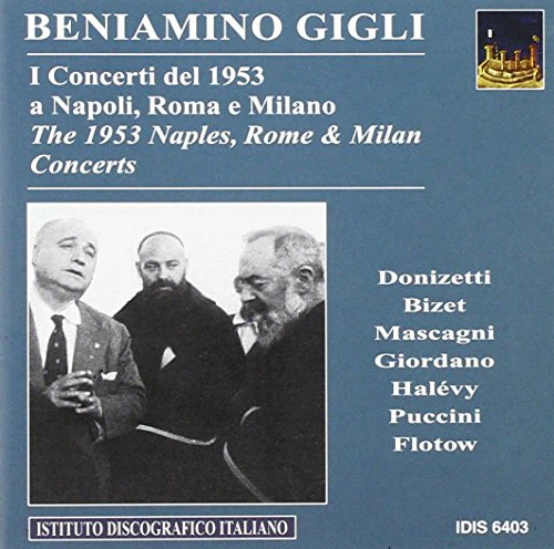 Vocal Recital: Gigli, Beniamino - GIORDANO, U. / MASCAGNI, P - Image 2