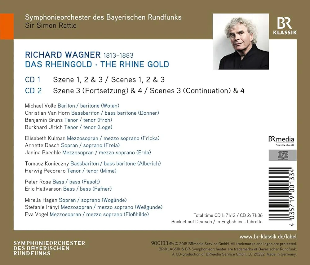 Wagner: Das Rheingold / Rattle, Volle, Bruns, Ulrich, Kulman, Dasch - Image 2