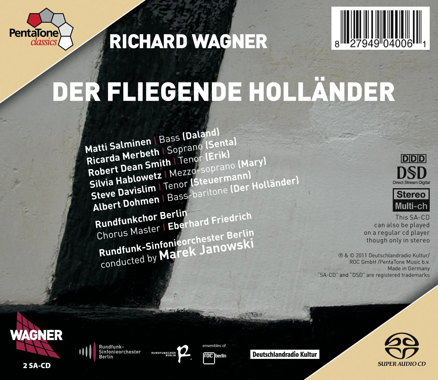 Wagner: Der Fliegende Hollander / Janowksi, Salminen, Merbeth, Hablowetz - Image 2