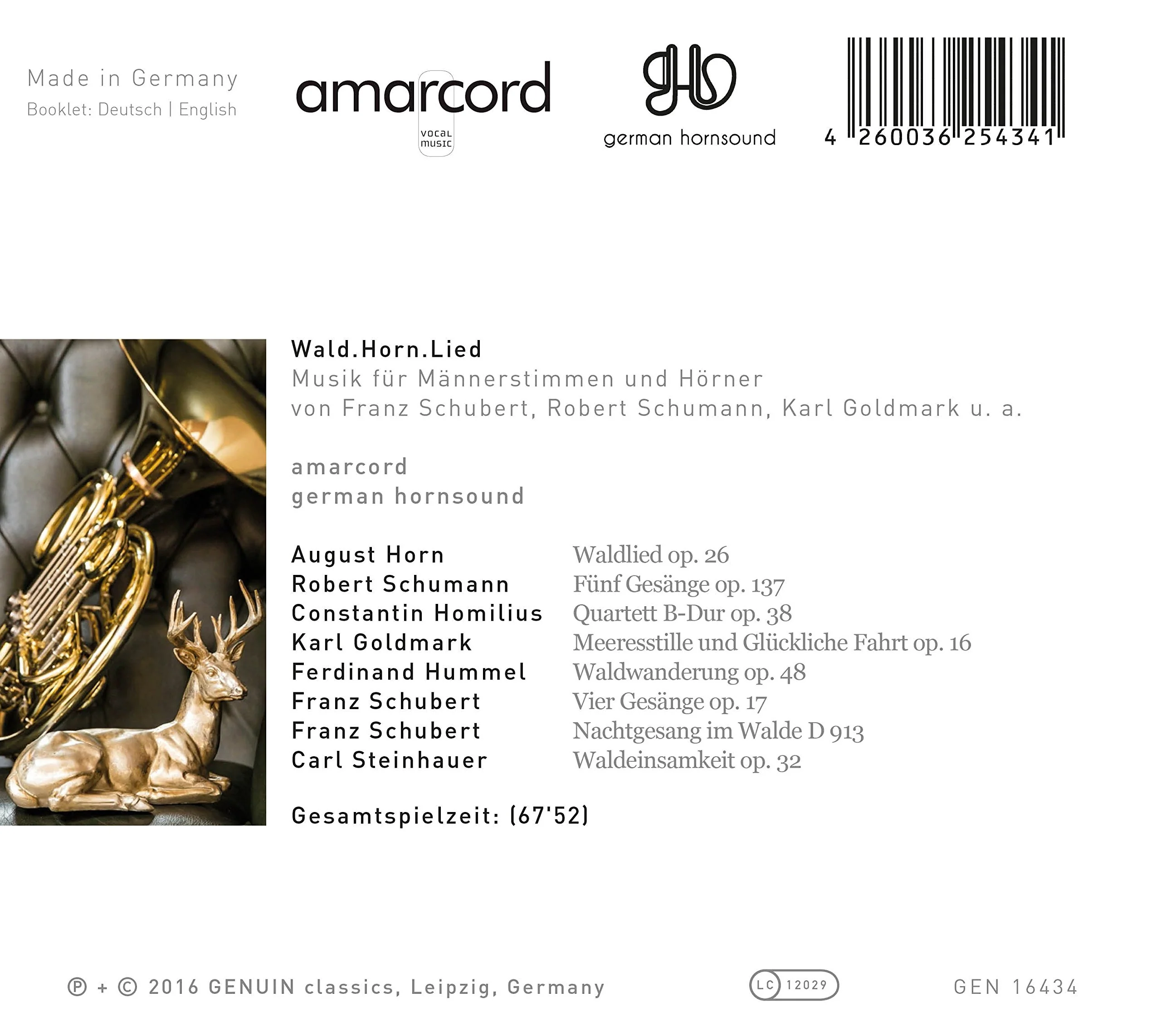 Wald.Horn.Lied / Amarcord, German Hornsound - Image 2