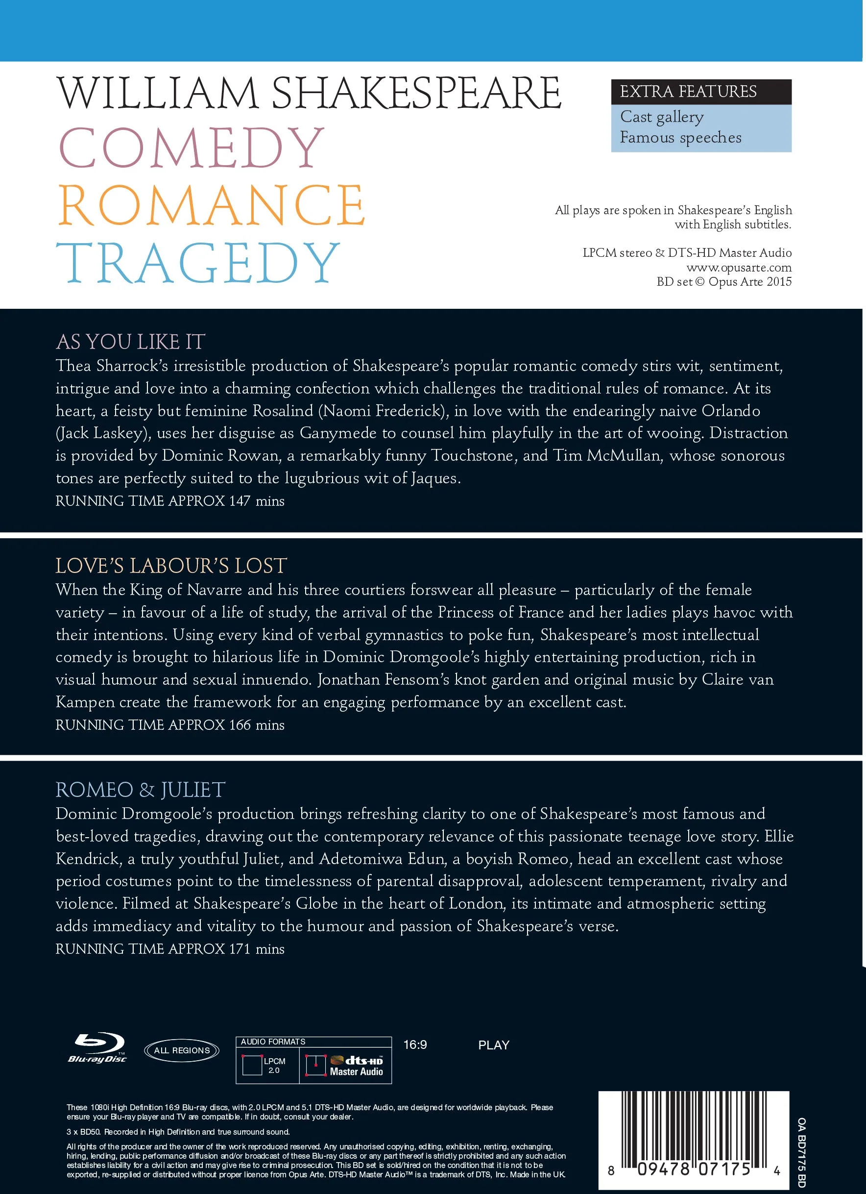 William Shakespeare - Comedy Romance Tragedy - Image 2