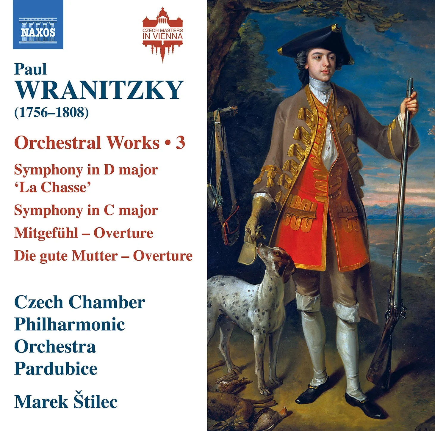 Wranitzky: Orchestral Works, Vol. 3 / Štilec, Czech Chamber Philharmonic Orchestra Pardubice - Image 2