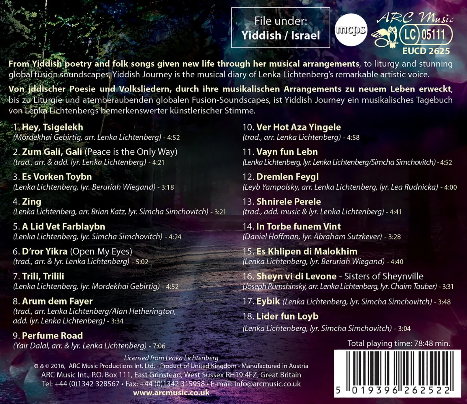 Yiddish Journey: The Music Of Lenka Lichtenberg - Image 2